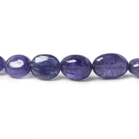 10x8-13x10mm Tanzanite plain nugget beads 17 inch 39 pieces AA Grade