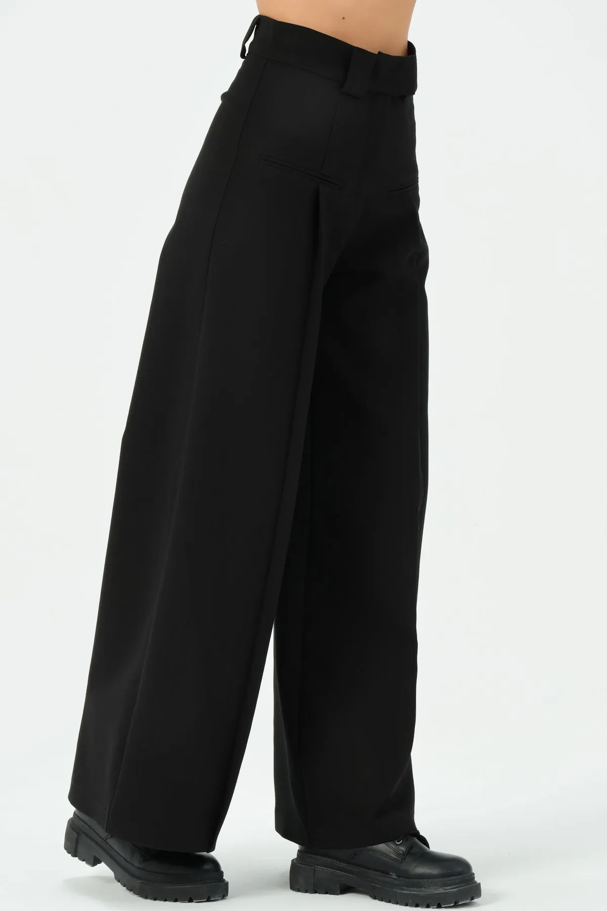 165-Alexe Wide Leg Pants Black