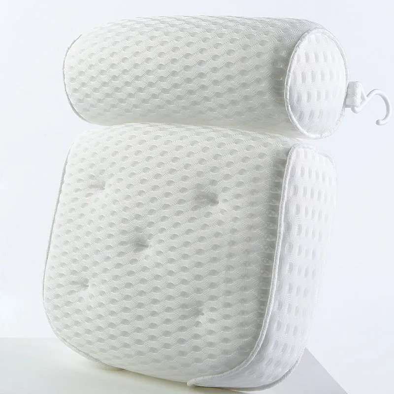 4D square bath pillow