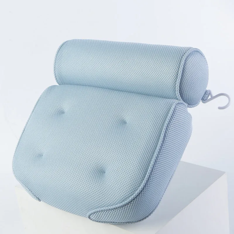 4D square bath pillow