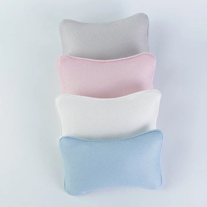 4D square bath pillow