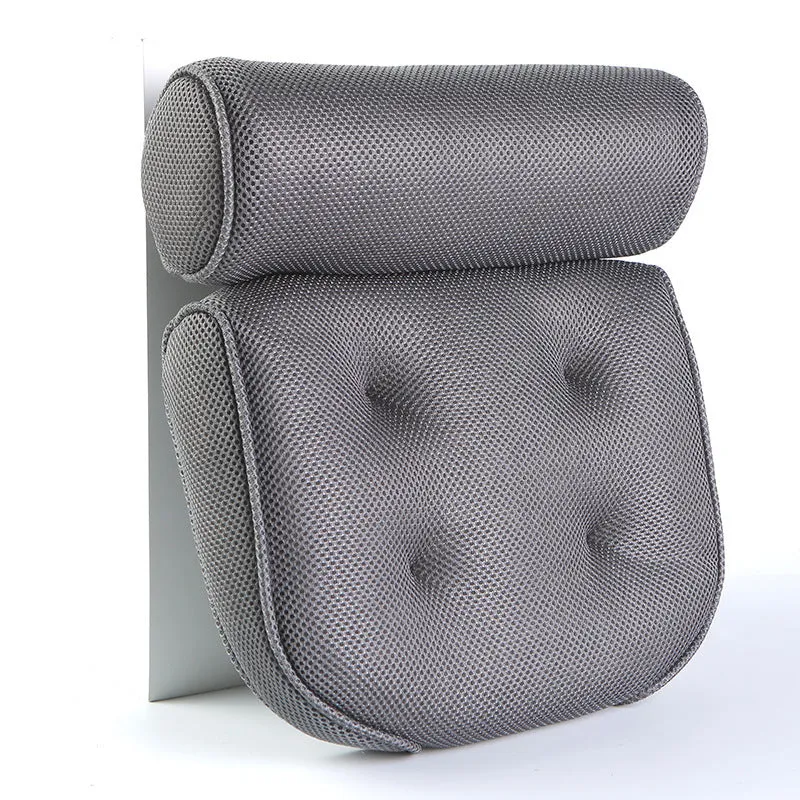 4D square bath pillow