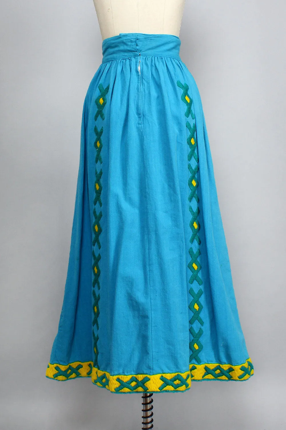 Abuelita 60s Woven Skirt XS