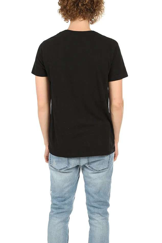 All Over Logo Tee Black