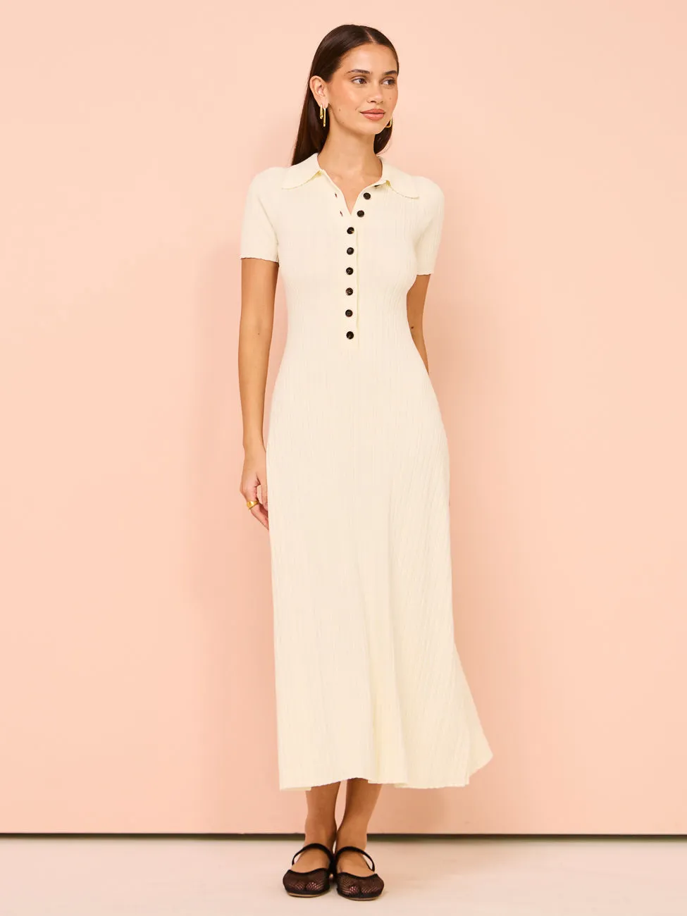 Anna Quan Penelope Dress in Silence