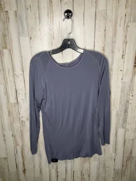 Athletic Top Long Sleeve Crewneck By Lululemon  Size: 4