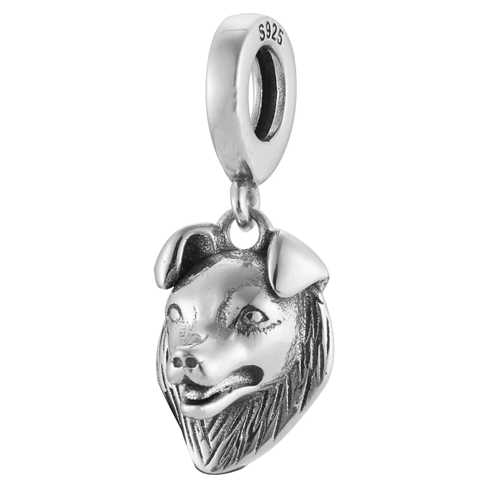 Australian Shepherd Dog Dangle Pendant Charm