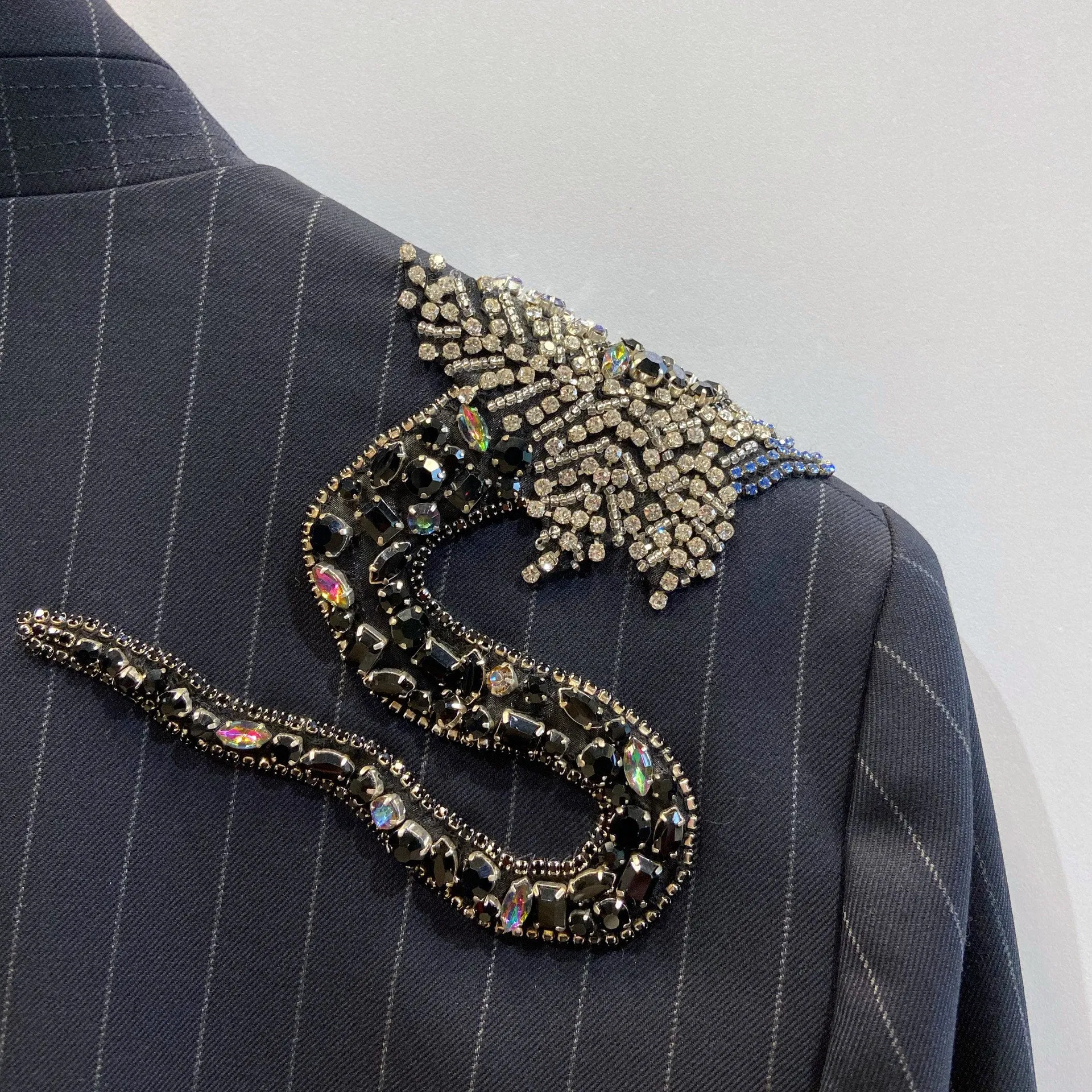 Beaded Snake Blazer