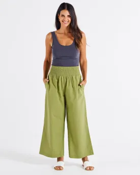 Betty Basics Sevilla Wide Leg Pant Pistachio