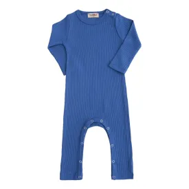 Blue LS Modal Romper