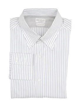 Brunello Cucinelli White Shirt - Slim