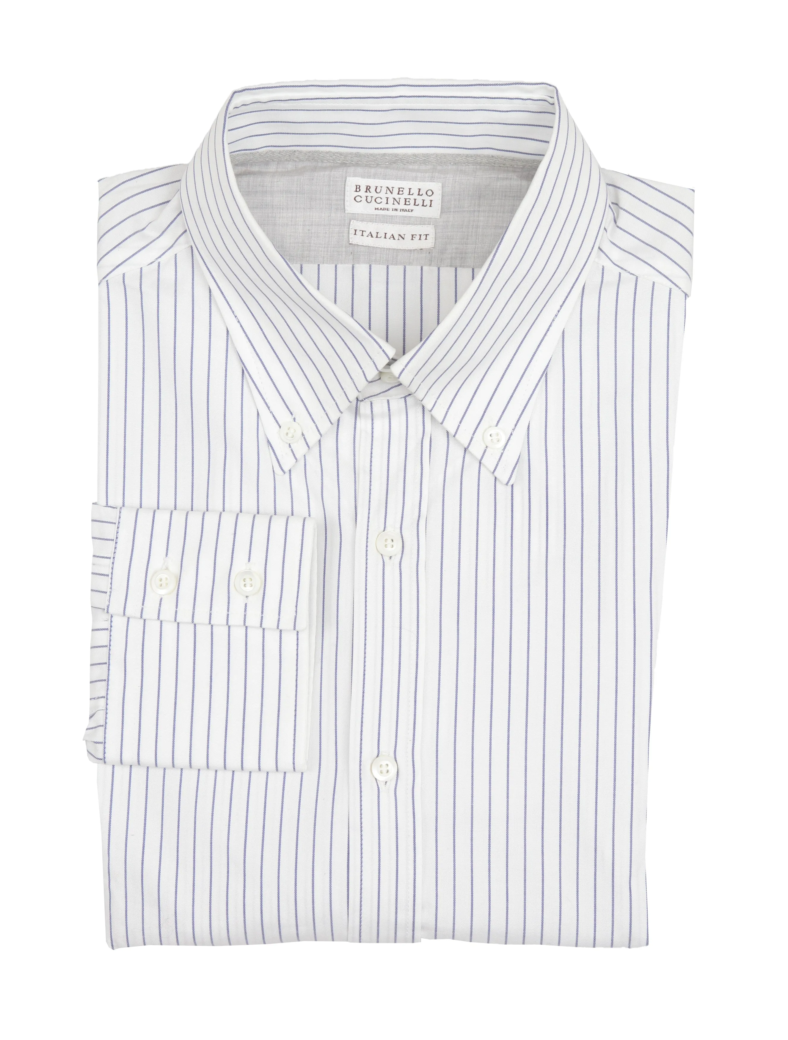 Brunello Cucinelli White Shirt - Slim