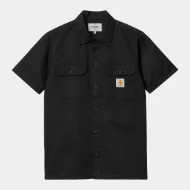 Carhartt WIP - Master Short Sleeve Shirt - Black