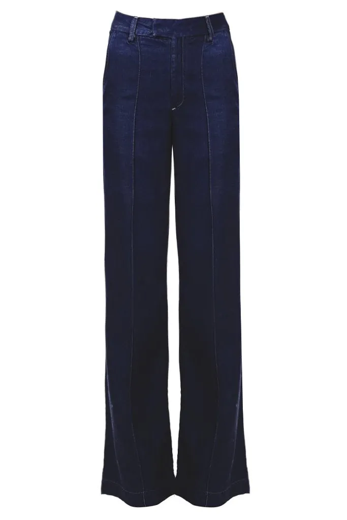 CARLOS MIELE DARK DENIM Wide Pants