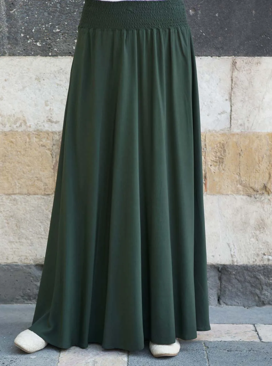 Comfort Fit Maxi Skirt