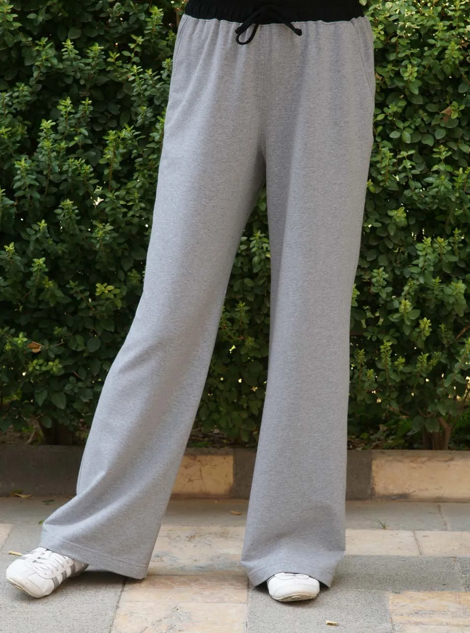 Contrast Waistband Track Pants