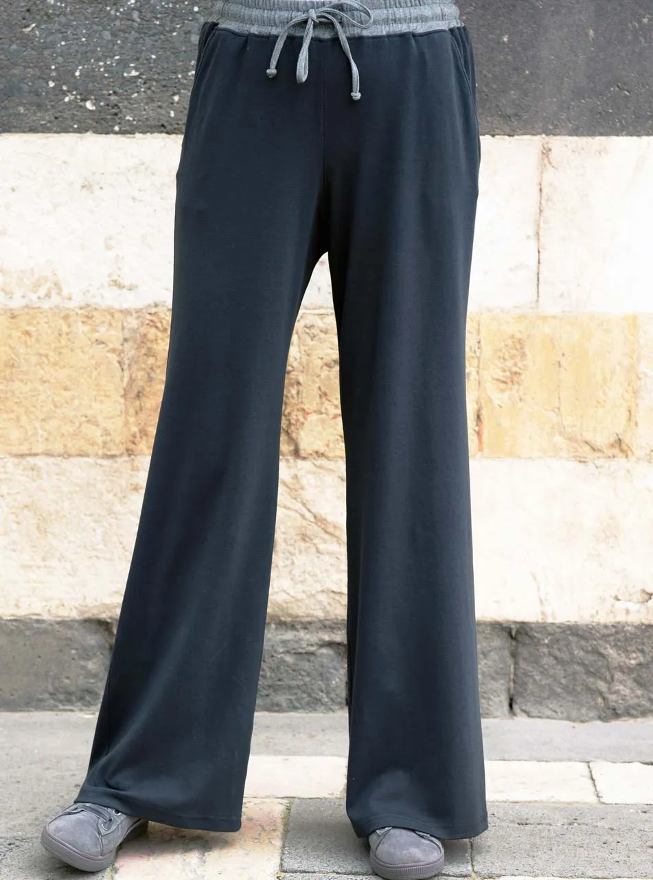 Contrast Waistband Track Pants