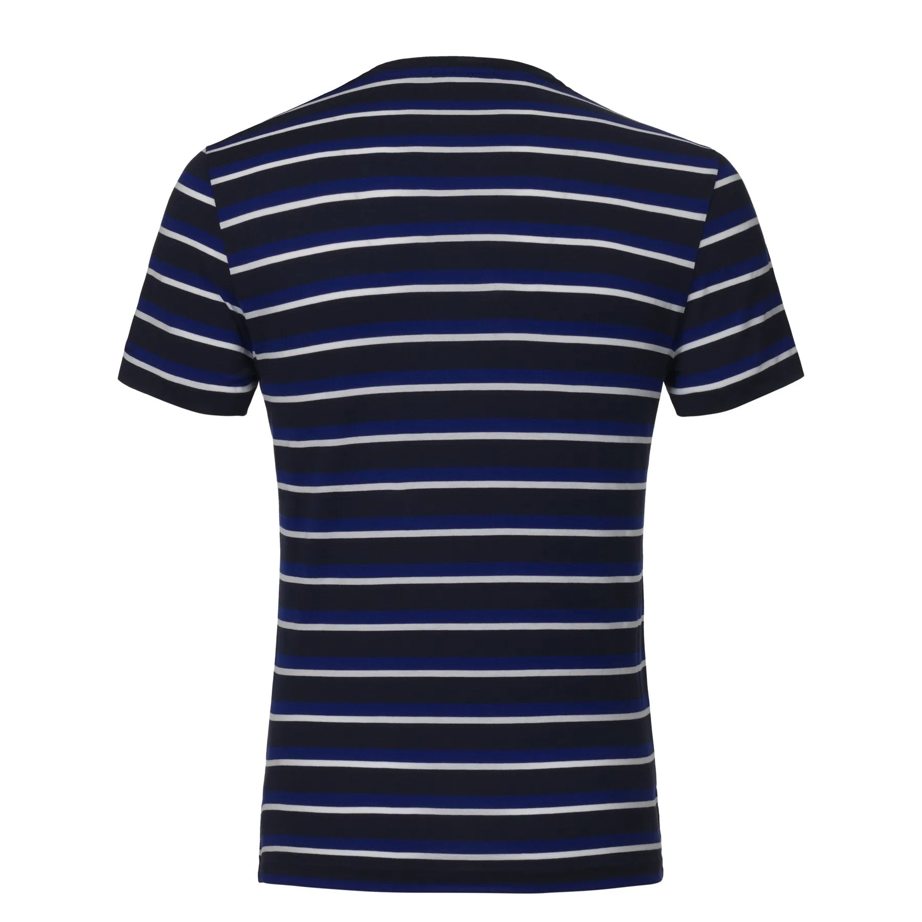 Crew-Neck Short Sleeve Knit Classic in Navy