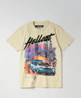 Dodge Hellcat Short Sleeve Tee - Khaki