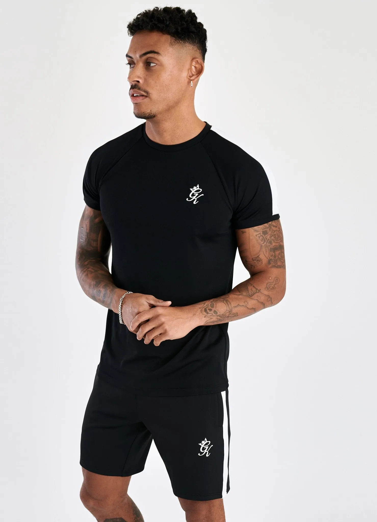 Gym King Core Plus Poly Tee - Black