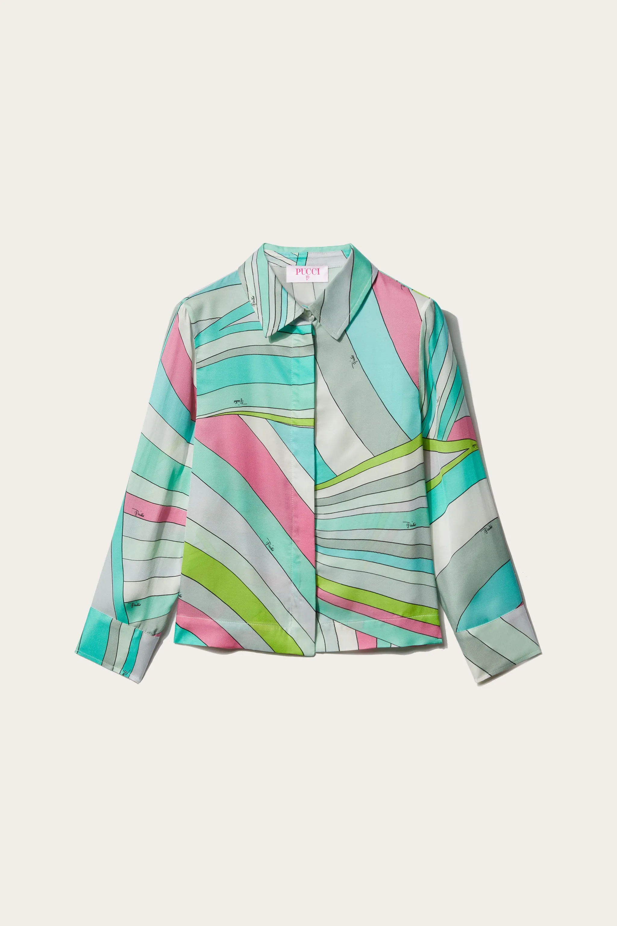 Iride-Print Shirt