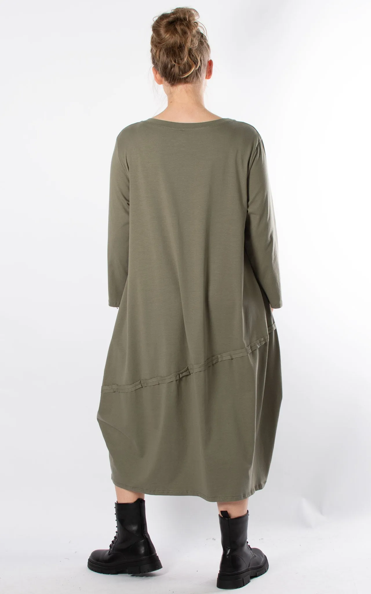 Katrina Dress | Long Sleeve | Khaki