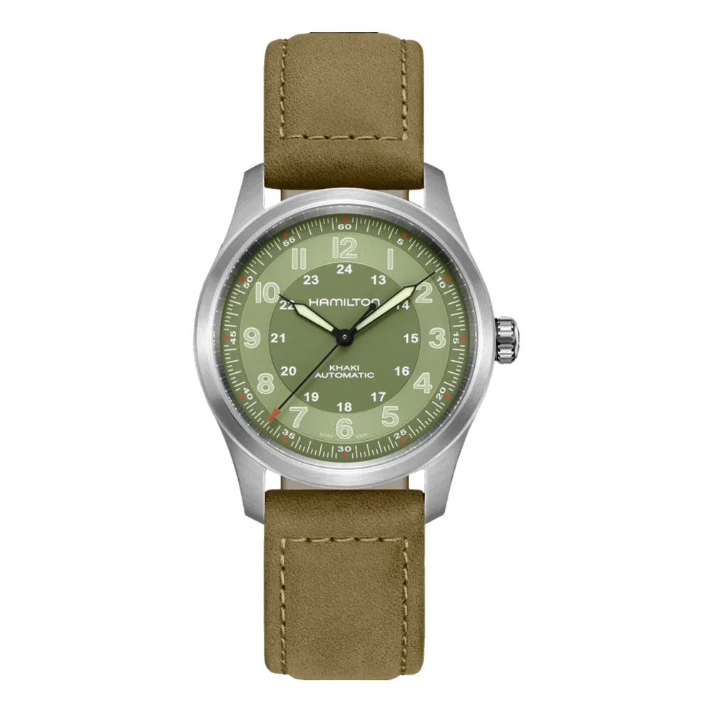 Khaki Field Titanium Auto 42mm