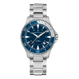 Khaki Navy Scuba Auto Blue Dial