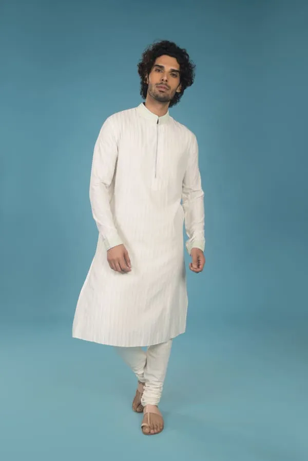 Linear Kurta Set - Quinton