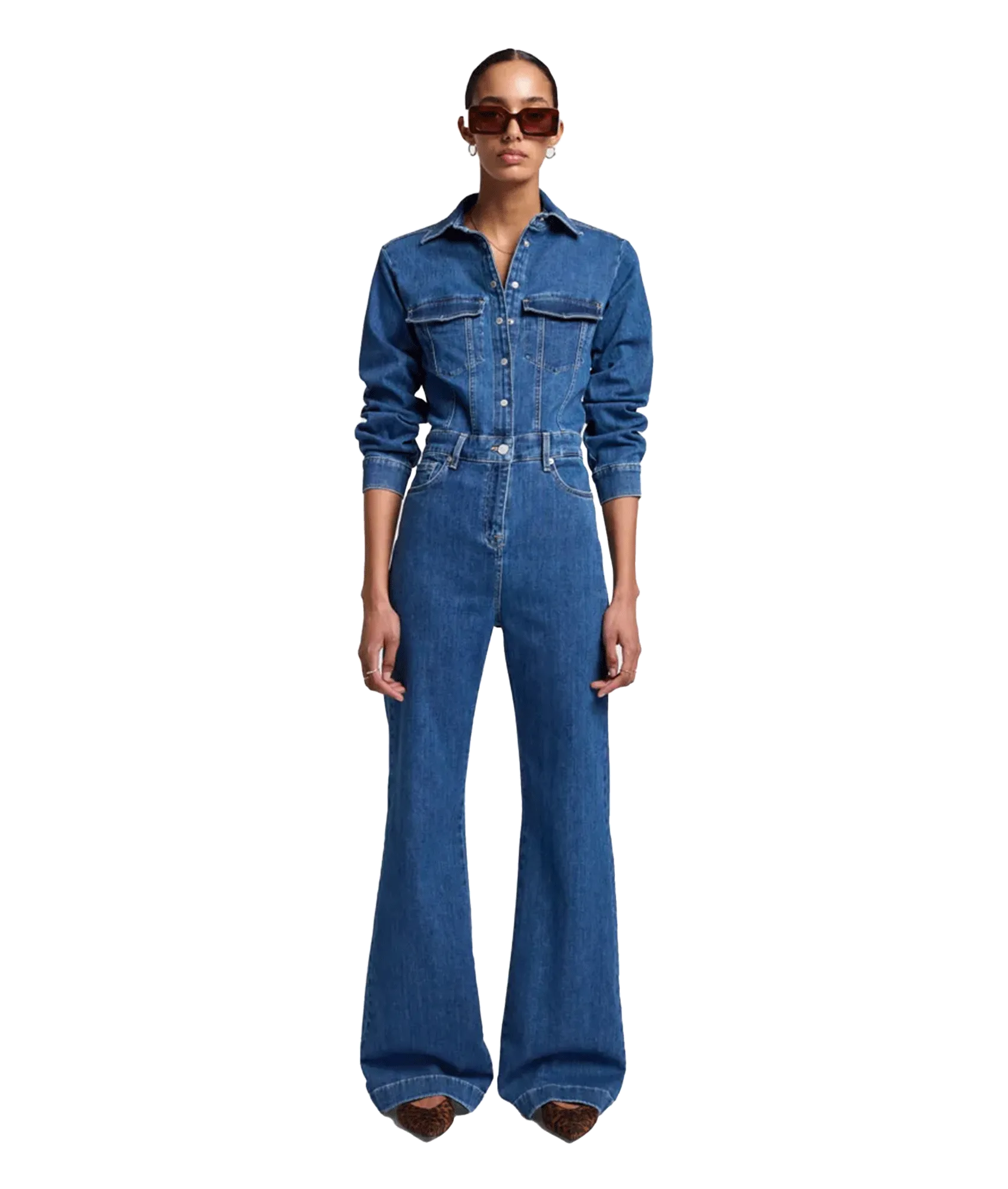 Luxe Jumpsuit Lady - Blue