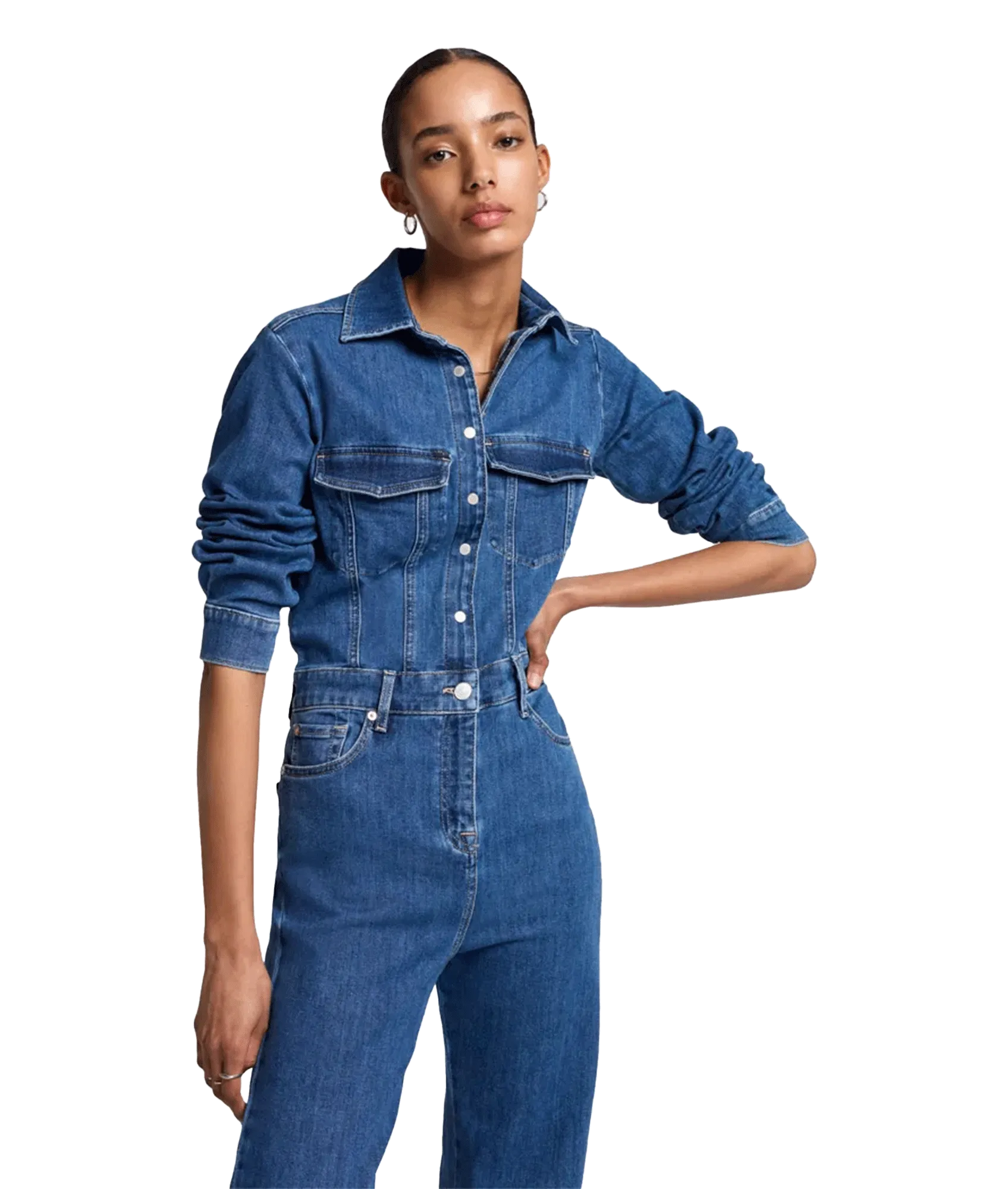 Luxe Jumpsuit Lady - Blue