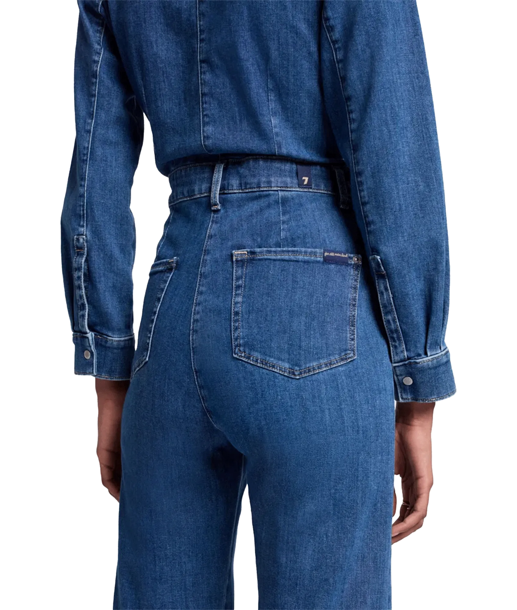 Luxe Jumpsuit Lady - Blue