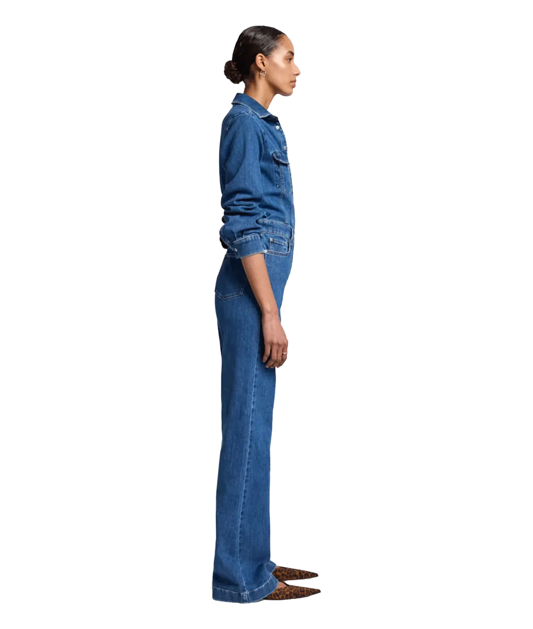 Luxe Jumpsuit Lady - Blue