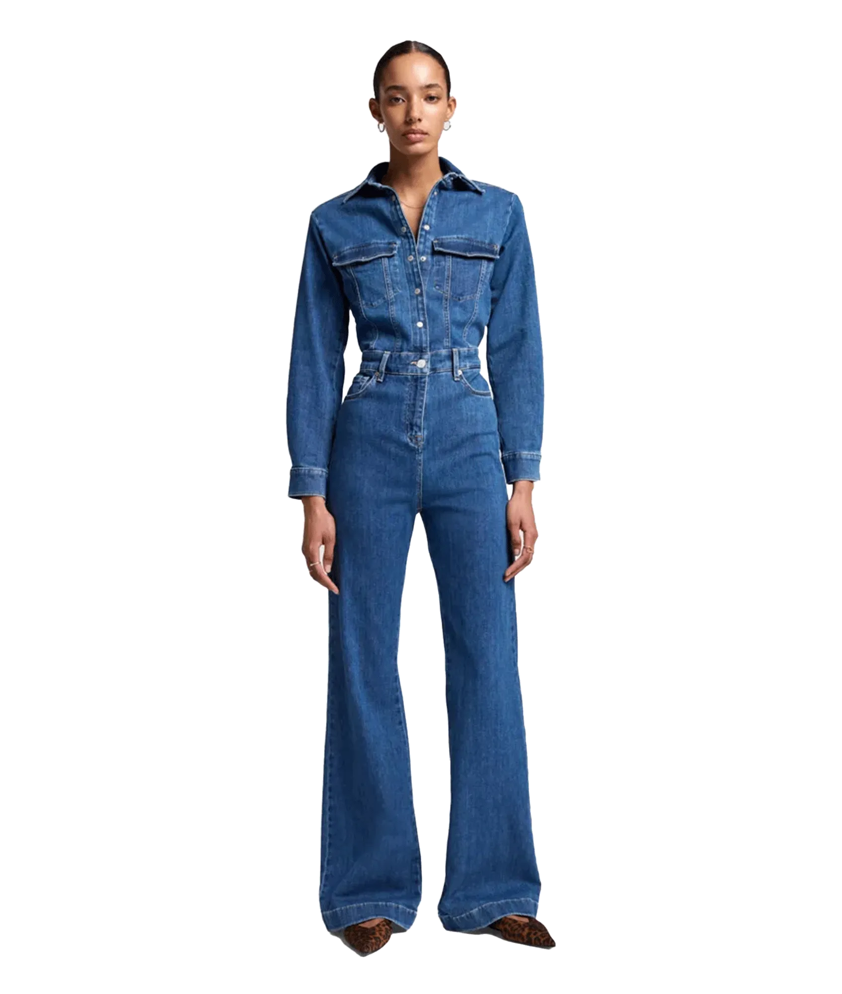 Luxe Jumpsuit Lady - Blue