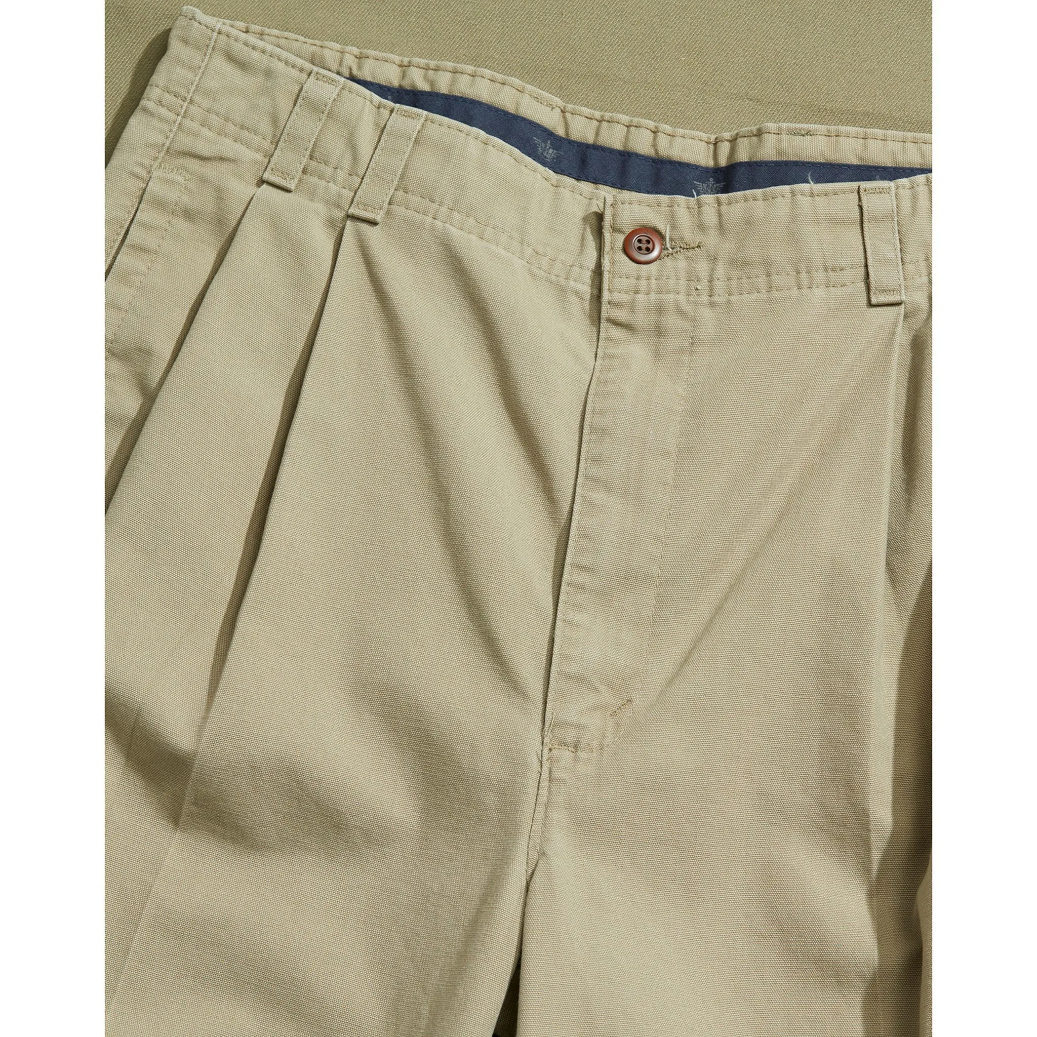 Made in USA, Double Pleated Khaki Pants - 32 x 30