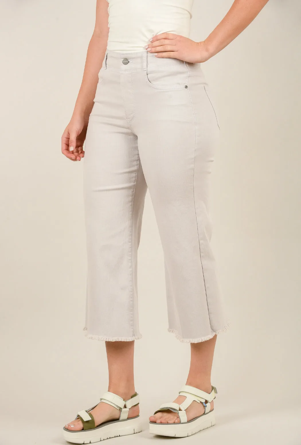 Major Wide Leg Capri, Roadtrip Beige