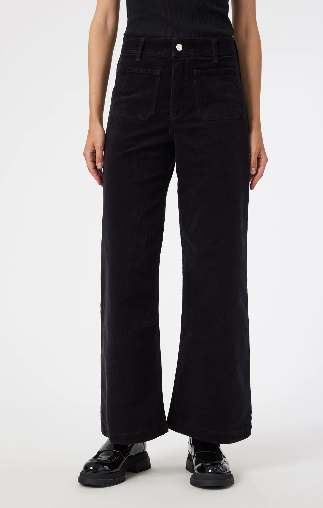 PALOMA MARINE WIDE LEG IN BLACK CORD