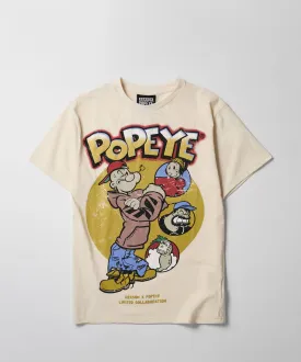 Popeye Short Sleeve Tee - Khaki