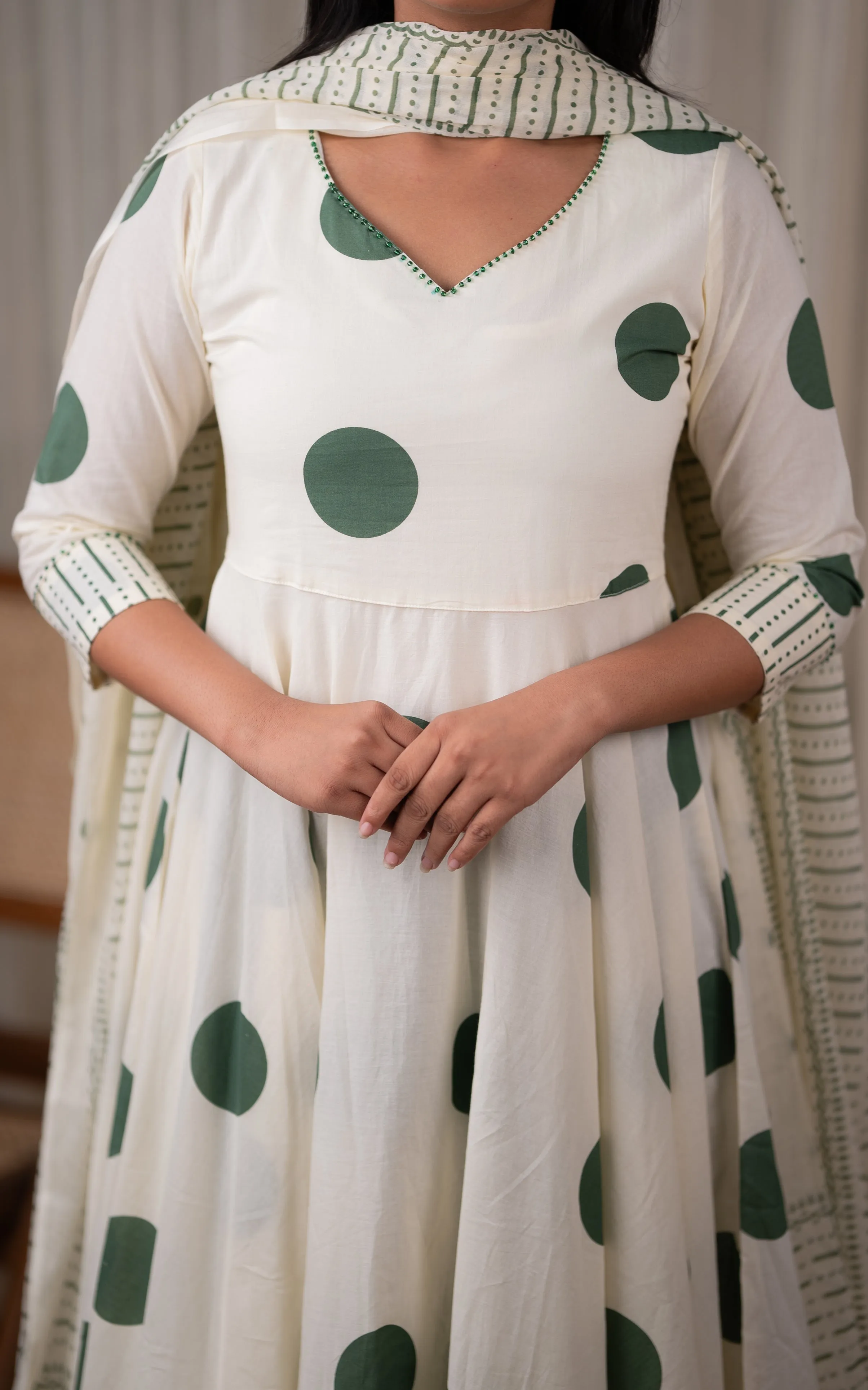 Samriddhi Green (Kurti Dupatta)