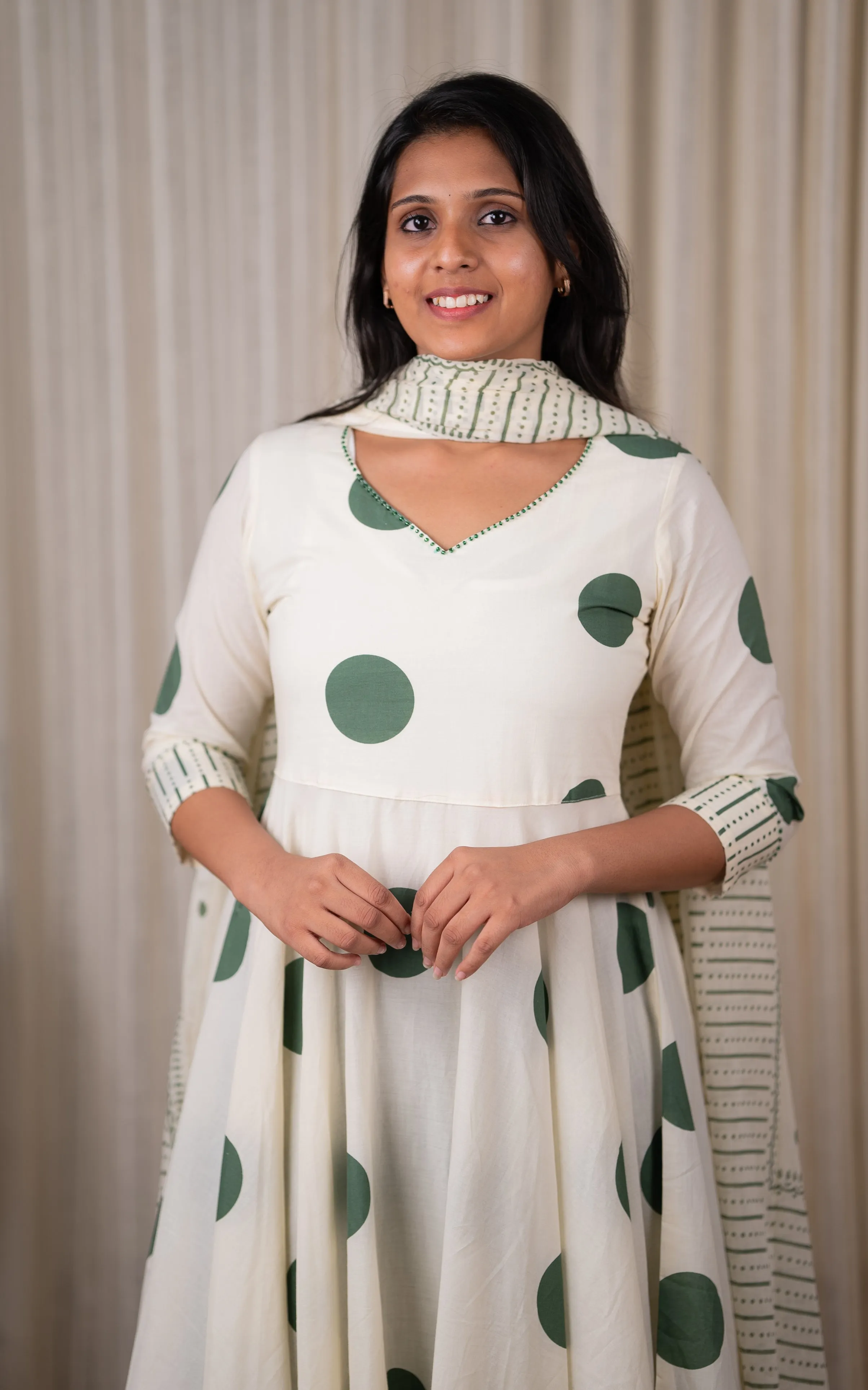 Samriddhi Green (Kurti Dupatta)