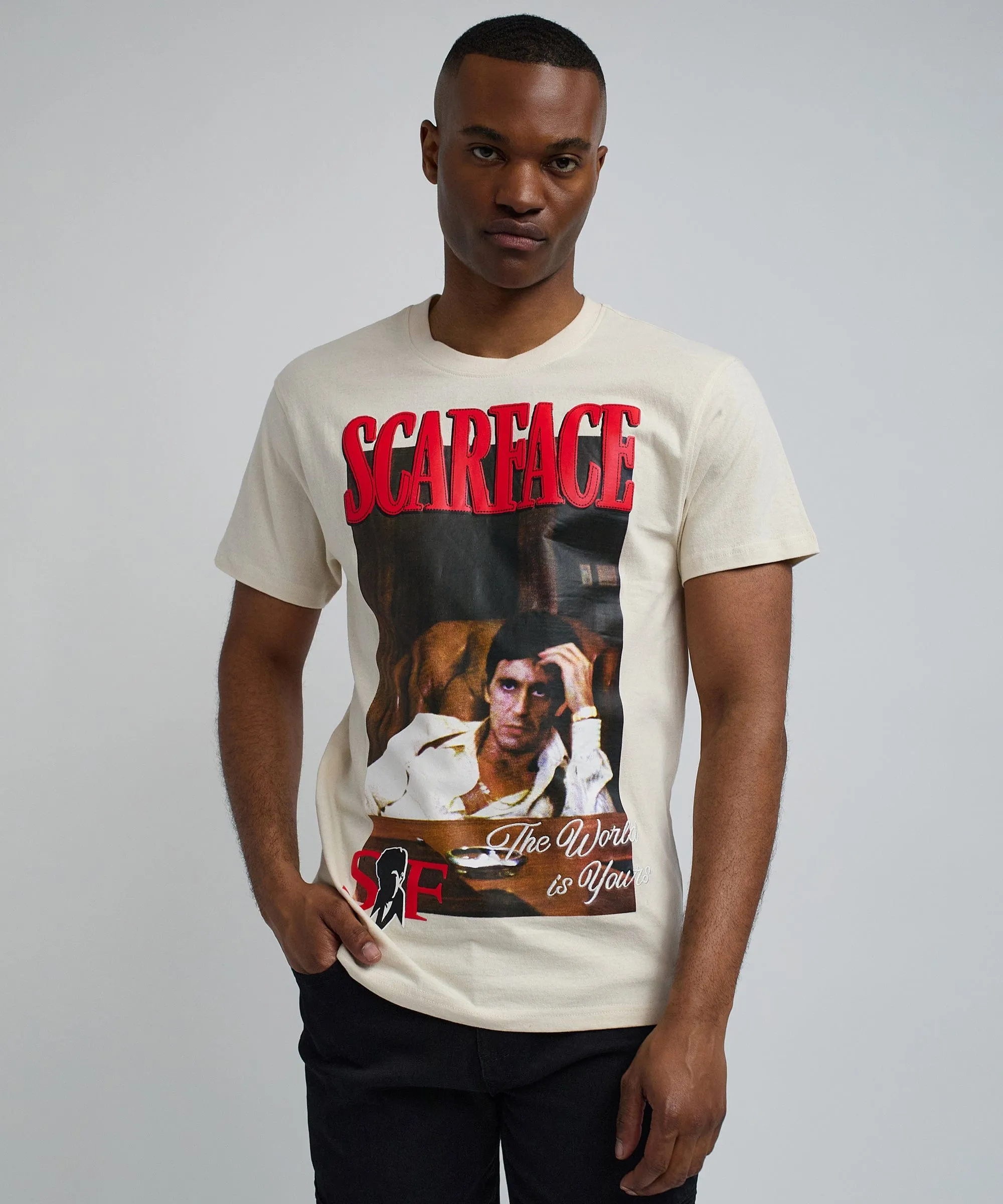 Scarface™ Artist Short Sleeve Tee - Khaki