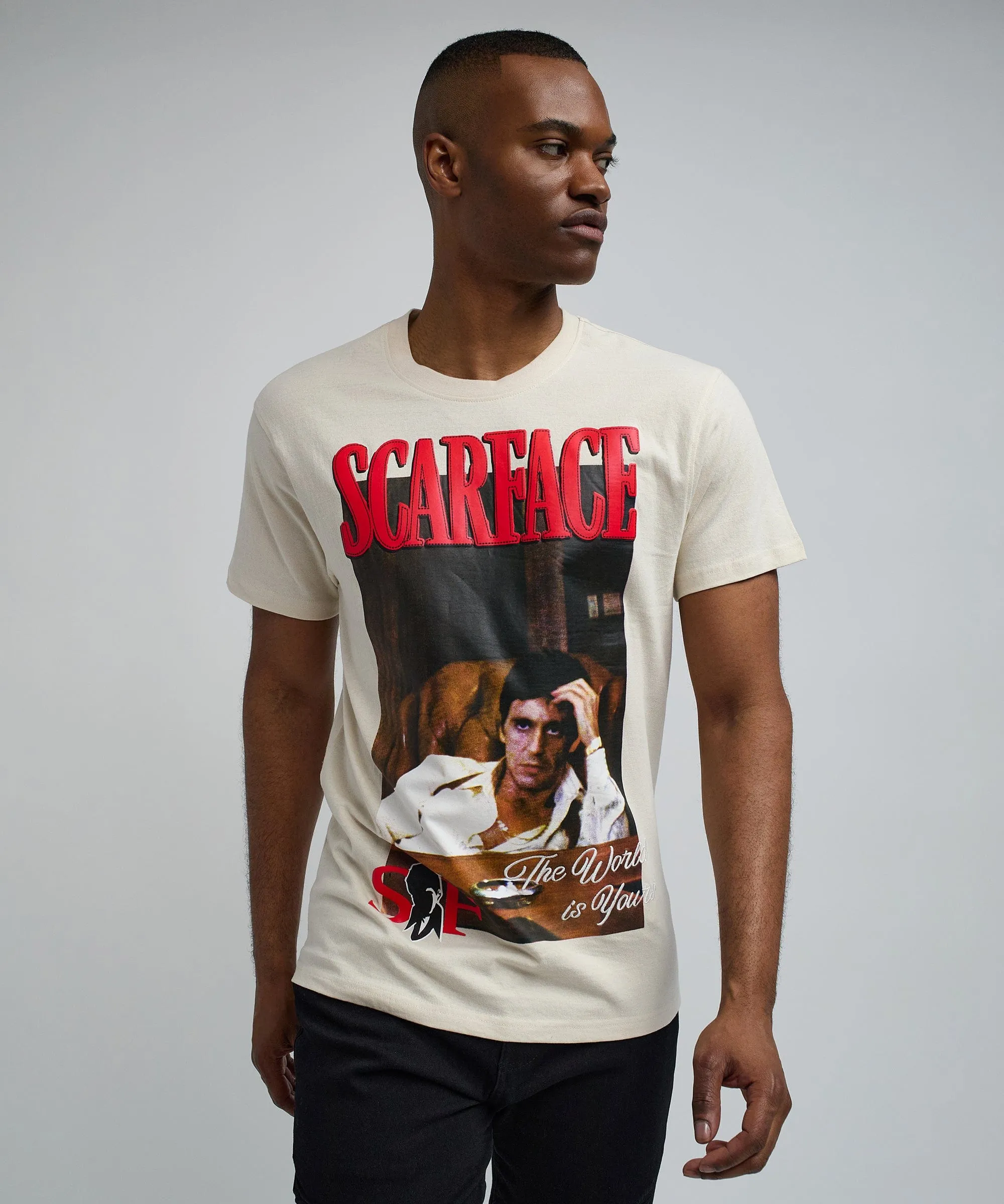 Scarface™ Artist Short Sleeve Tee - Khaki