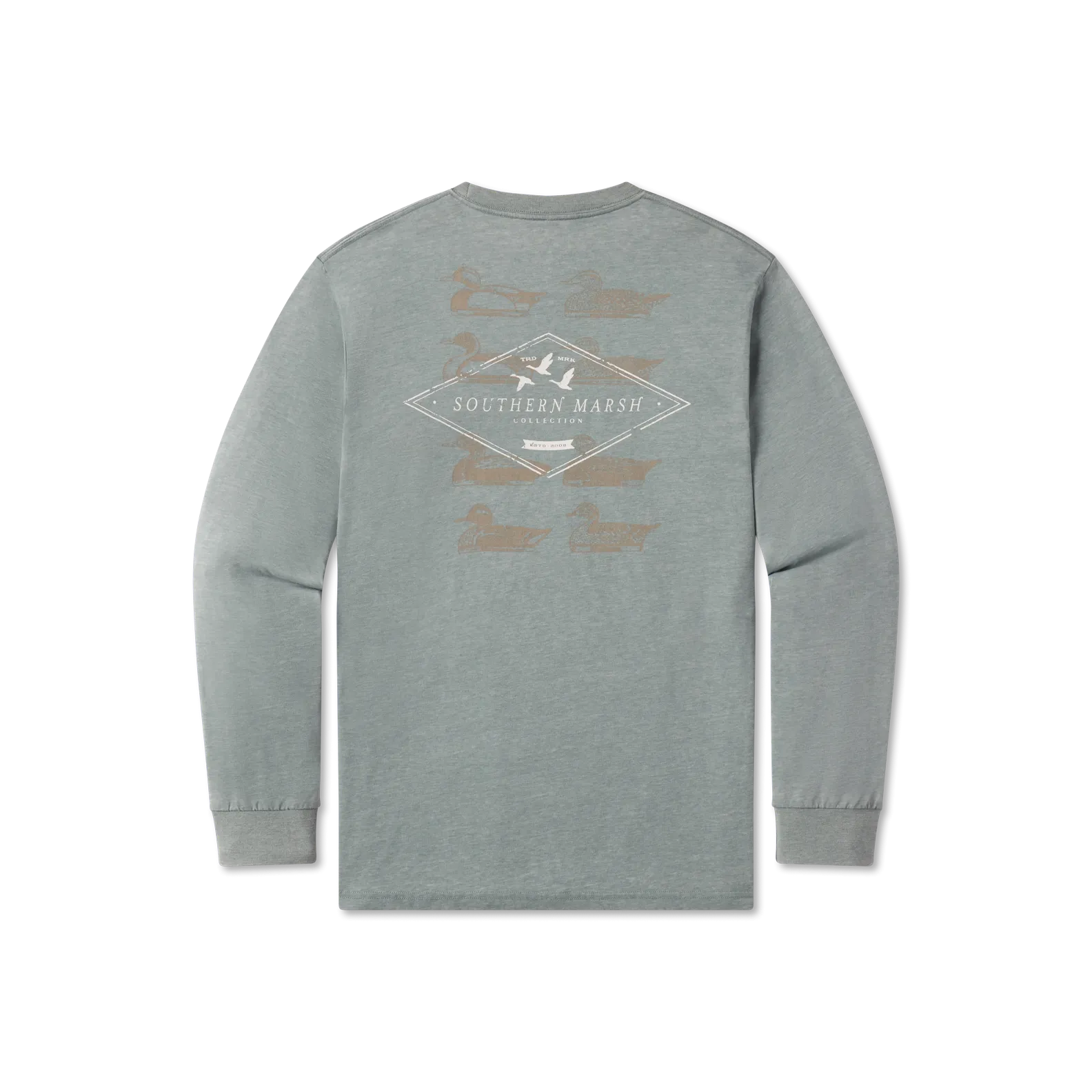 SEAWASH™ Tee - Decoy Stamp - Long Sleeve