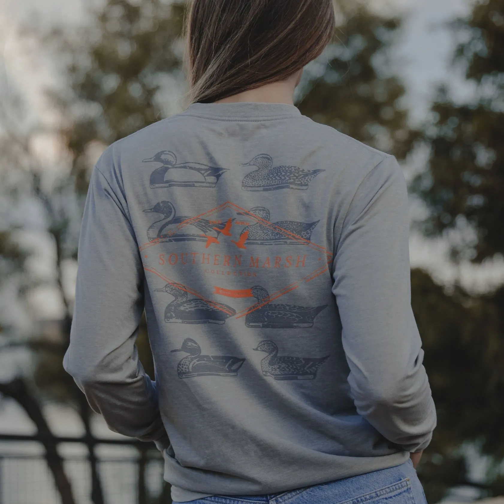 SEAWASH™ Tee - Decoy Stamp - Long Sleeve