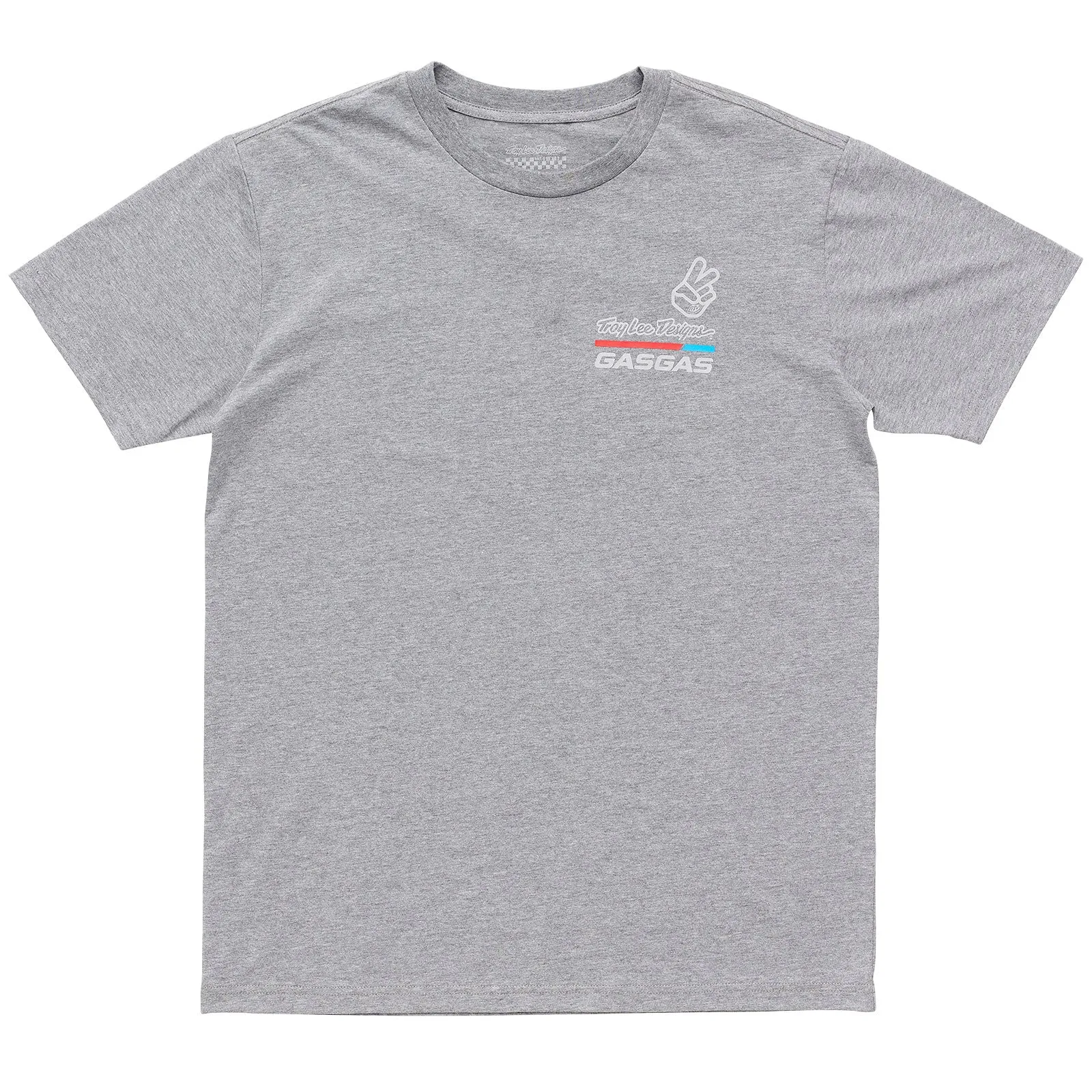 Short Sleeve Tee TLD GasGas Team Core Heather Gray