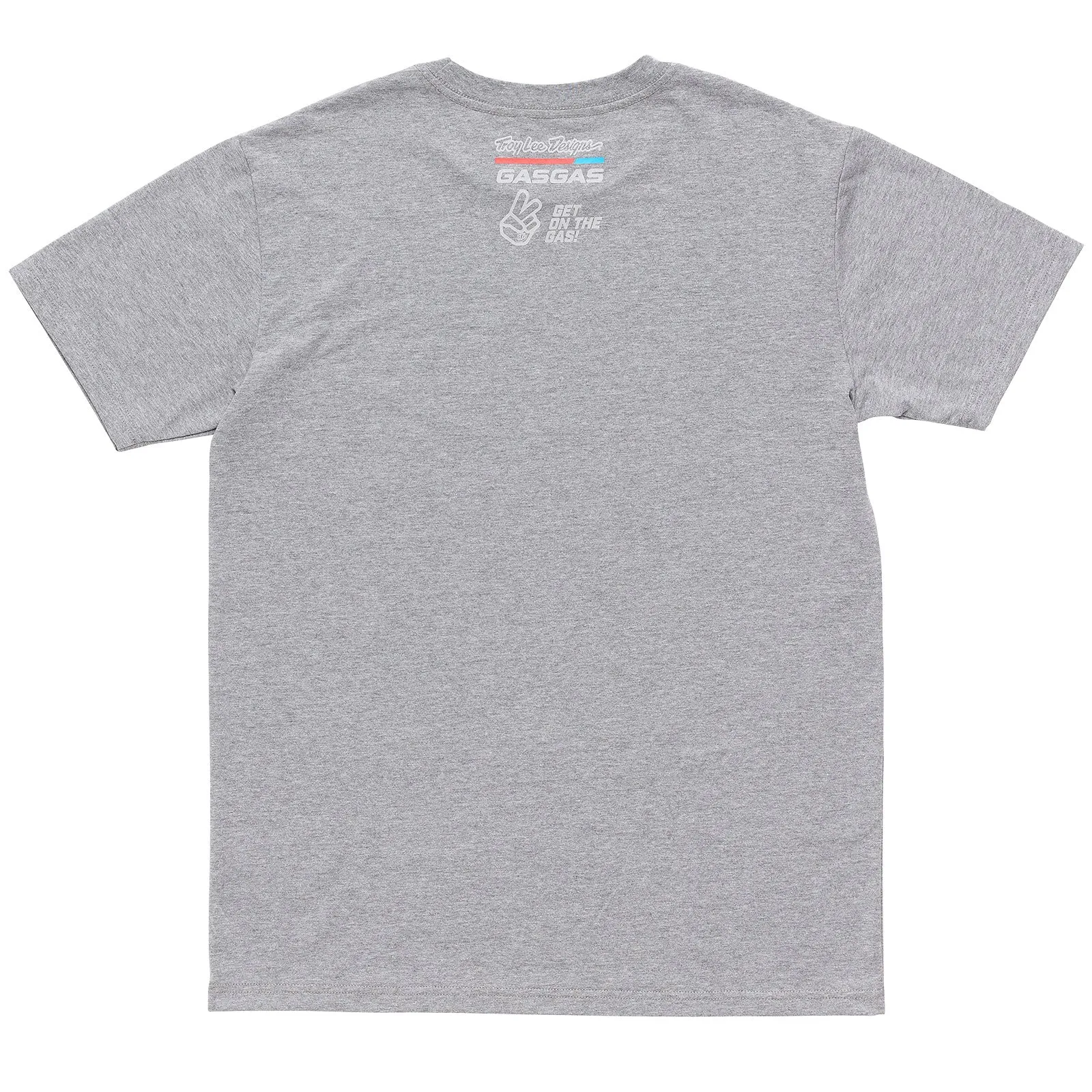 Short Sleeve Tee TLD GasGas Team Core Heather Gray