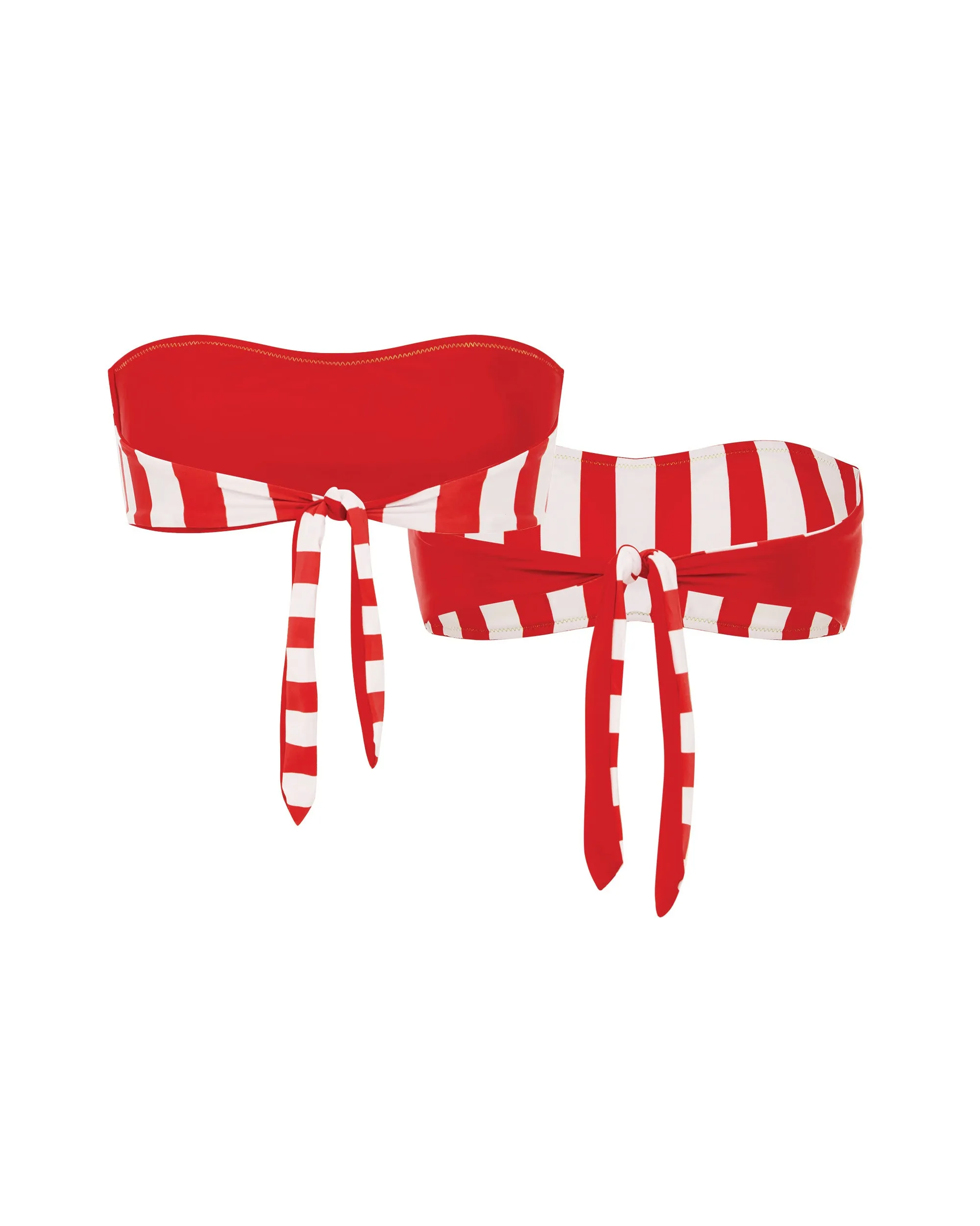 The Revo Bandeau - Red Twist