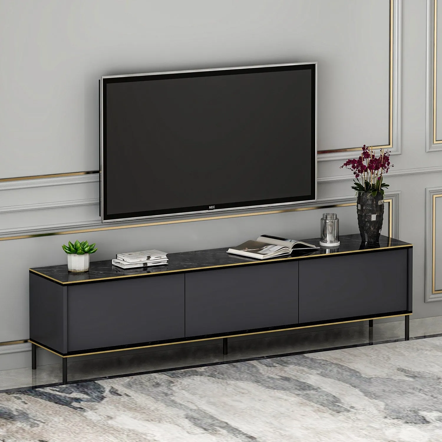 TV Stand Imaj - Anthracite