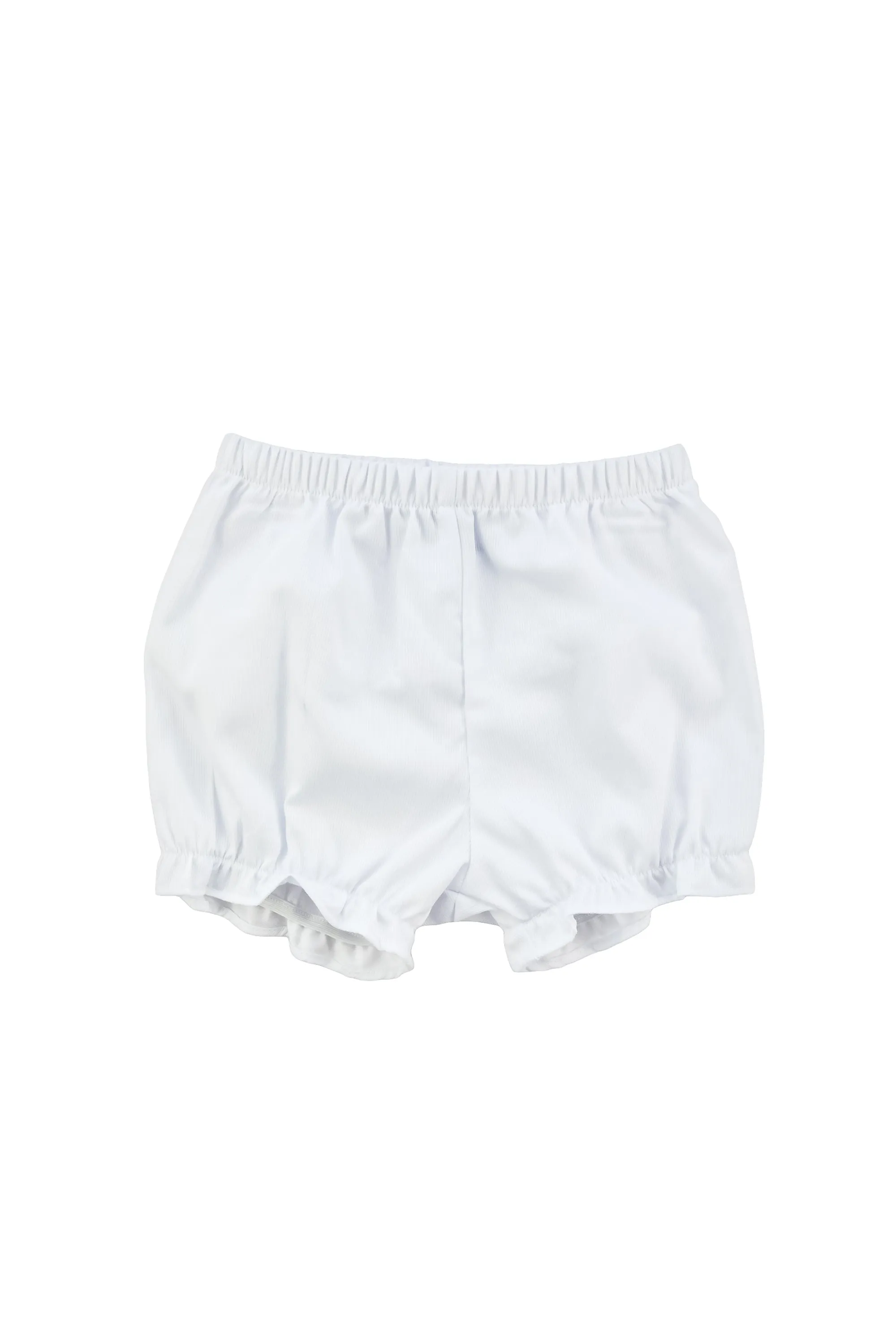 White Ruffle Leg Bloomer