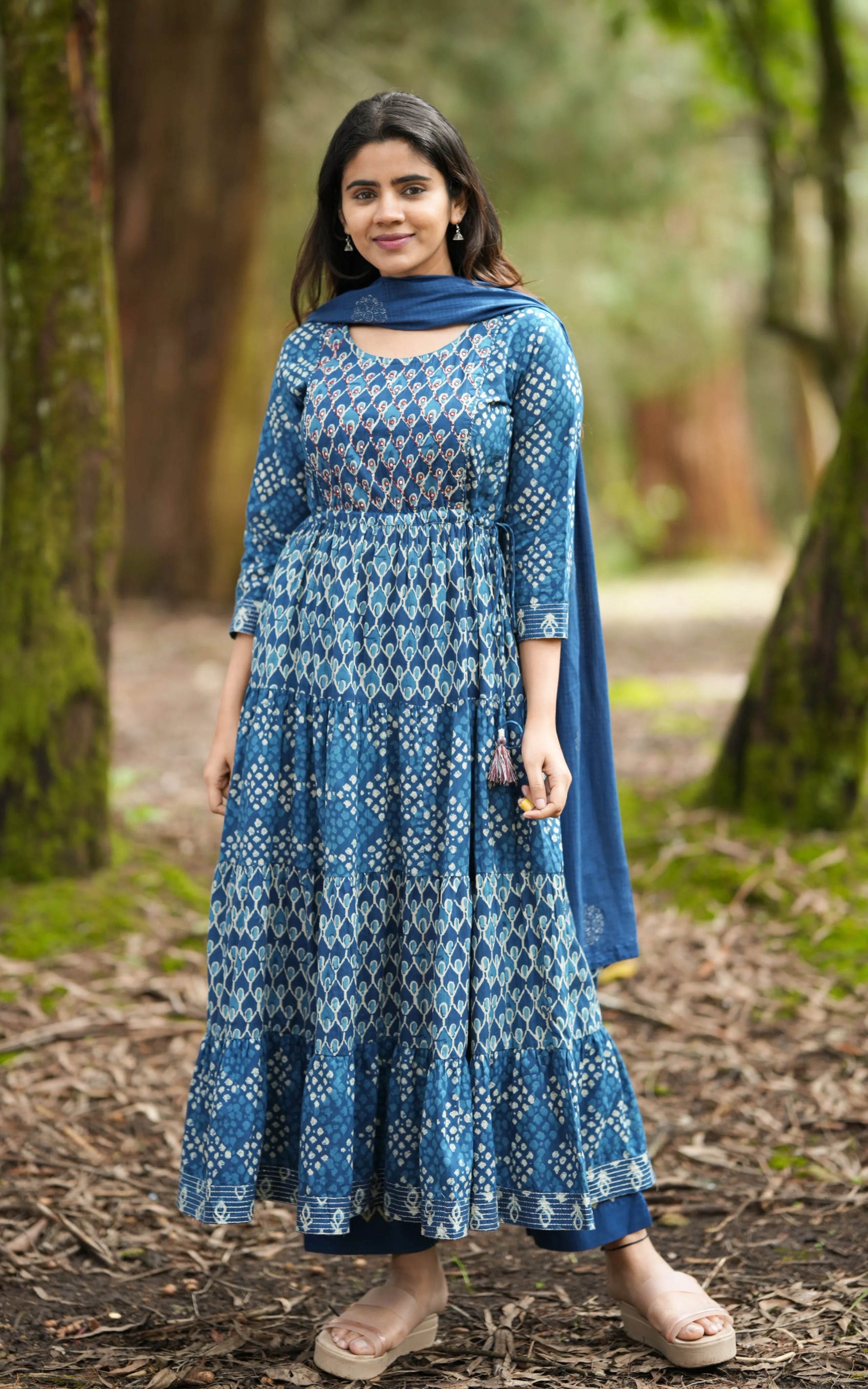 Zoya Blue (Kurti Pant Dupatta)